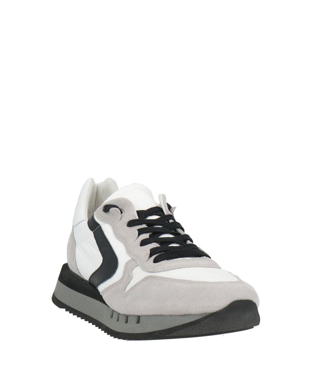 Valsport White Sneakers Leather, Synthetic Material for men