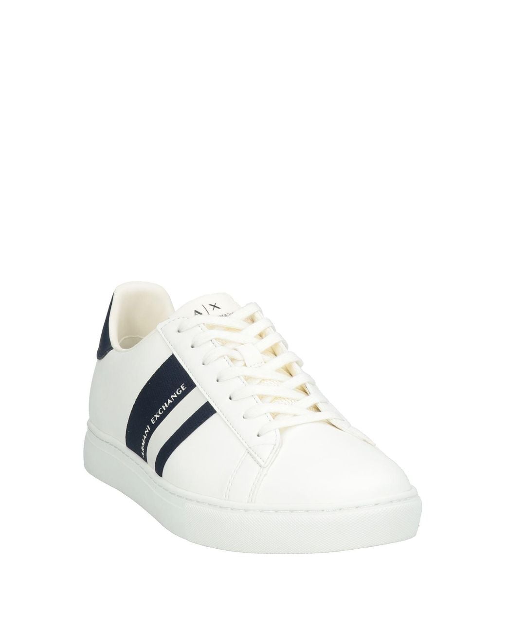 ARMANI EXCHANGE Blue Off Sneakers Polyester, Polyurethane Coated for men