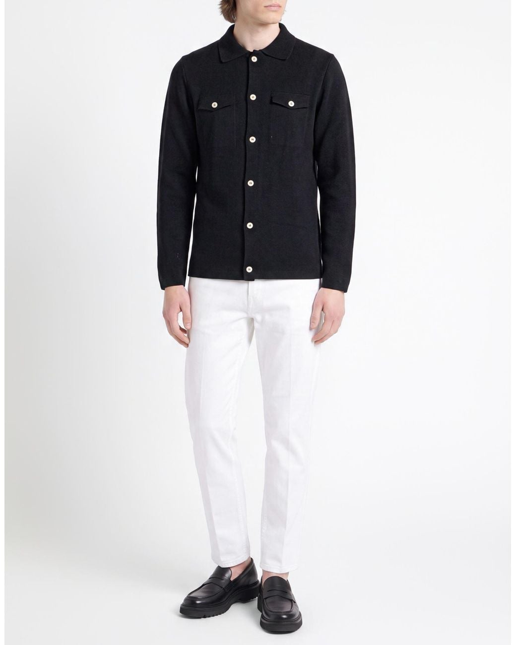 Squad² Blue Cardigan Modal, Wool for men