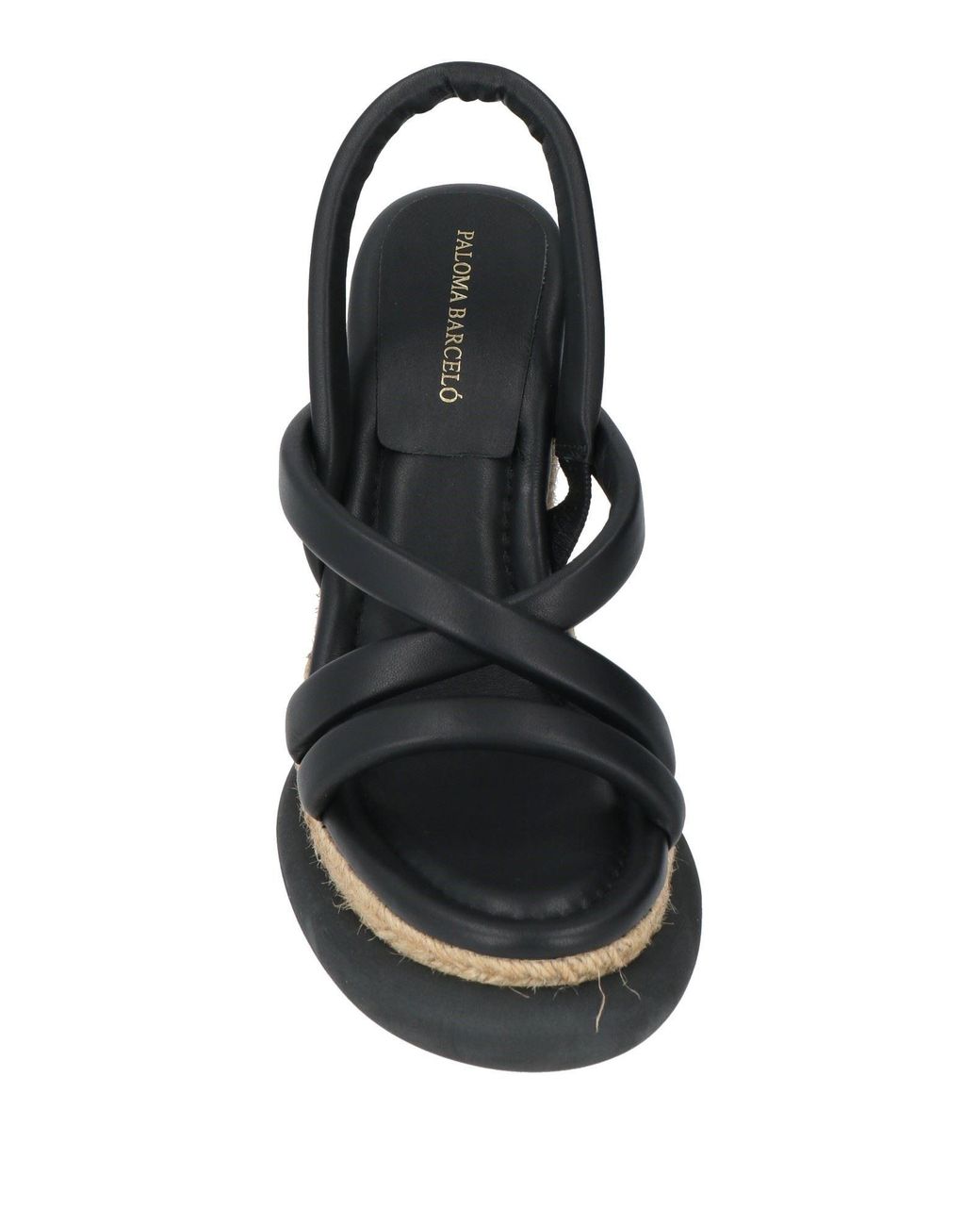 Paloma Barceló Metallic Espadrilles