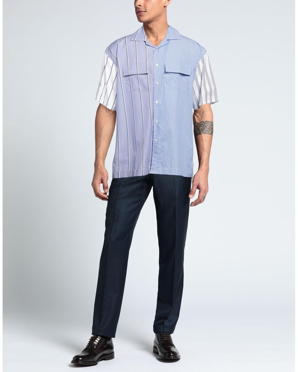 J.W. Anderson Blue Shirt for men