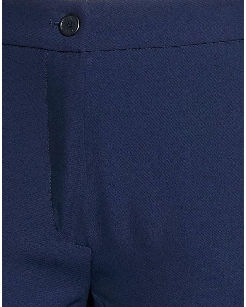 Clips Blue Pants Polyester, Elastane
