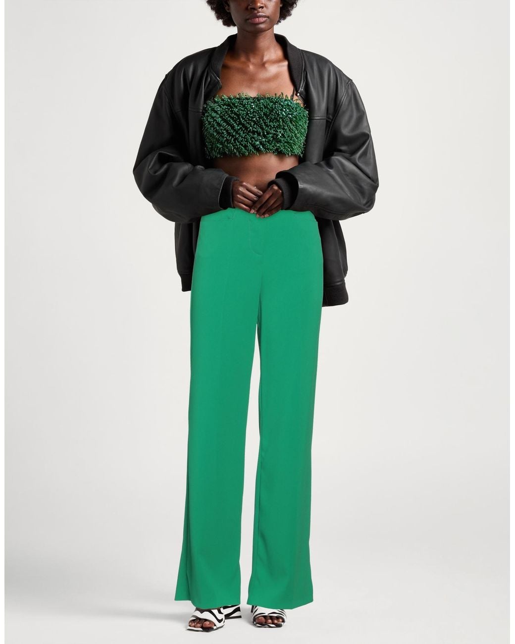 Pinko Green Trouser