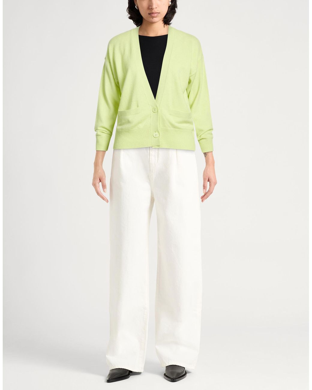 Anna Molinari Green Cardigan