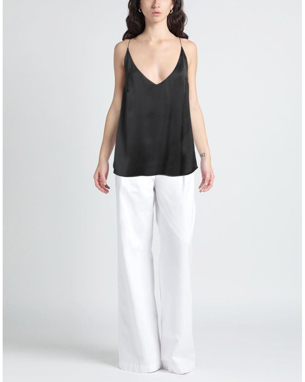 THE NINA STUDIO Black Top Polyester