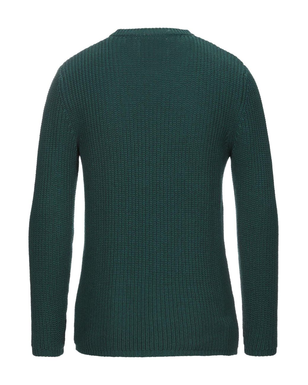 Officina 36 Green Sweater Acrylic, Wool, Cotton for men