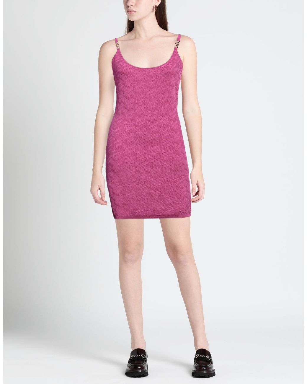 Versace Pink Mini Dress