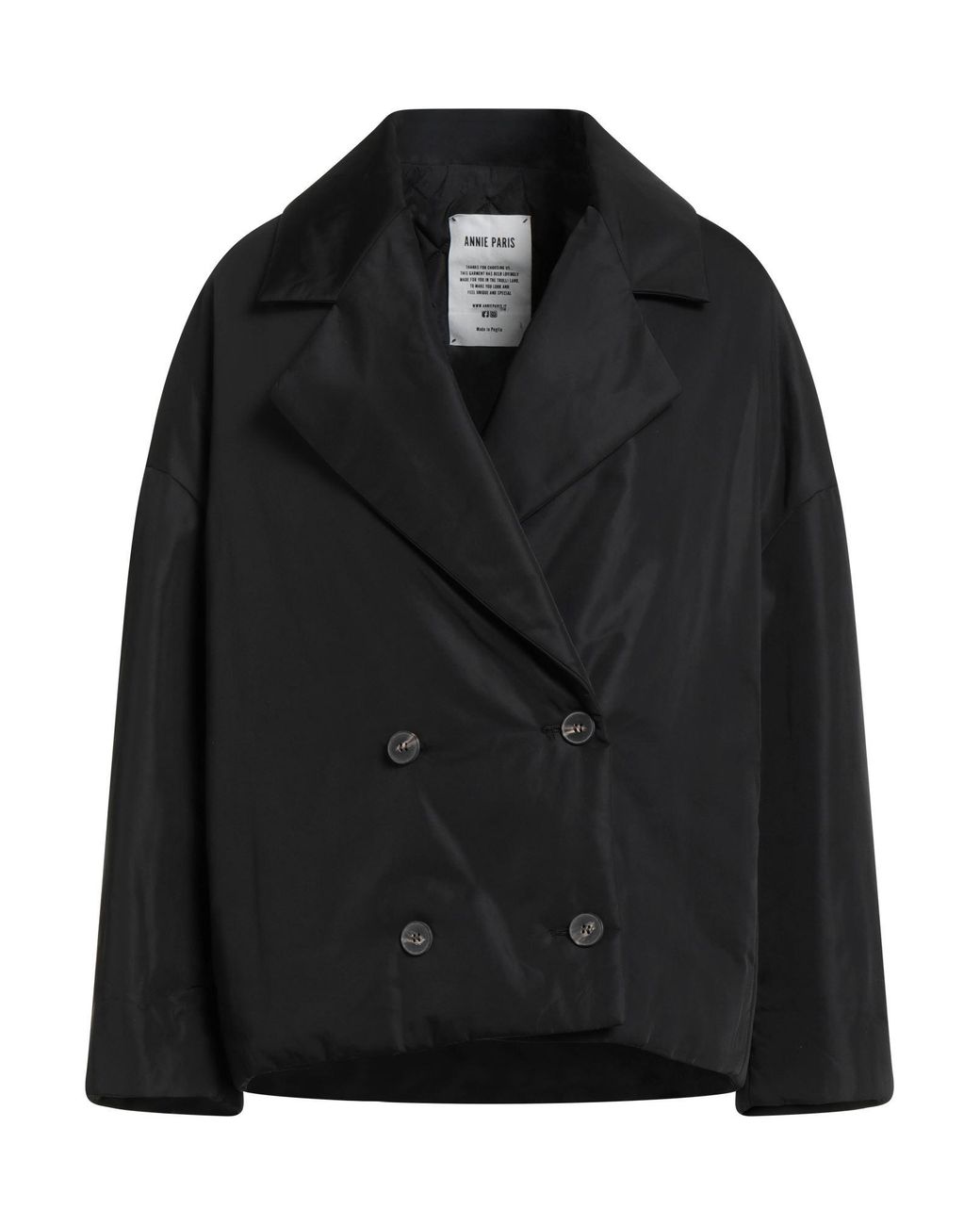 ANNIE PARIS Black Coat Polyester
