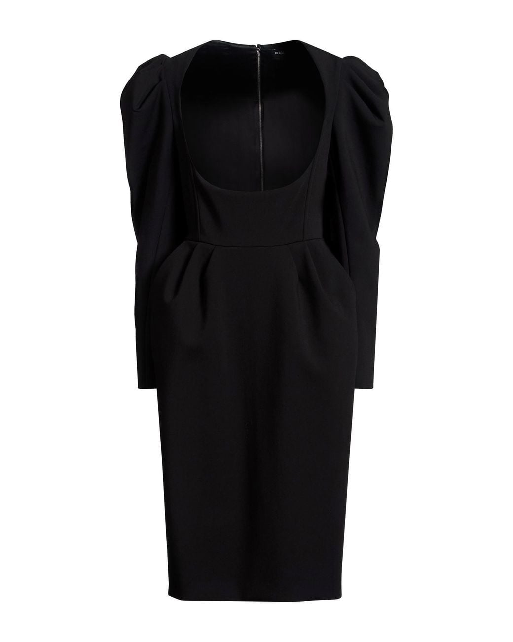 Dolce & Gabbana Black Midi Dress