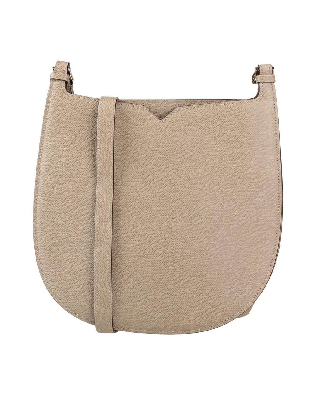 Borsa A Spalla di Valextra in Natural
