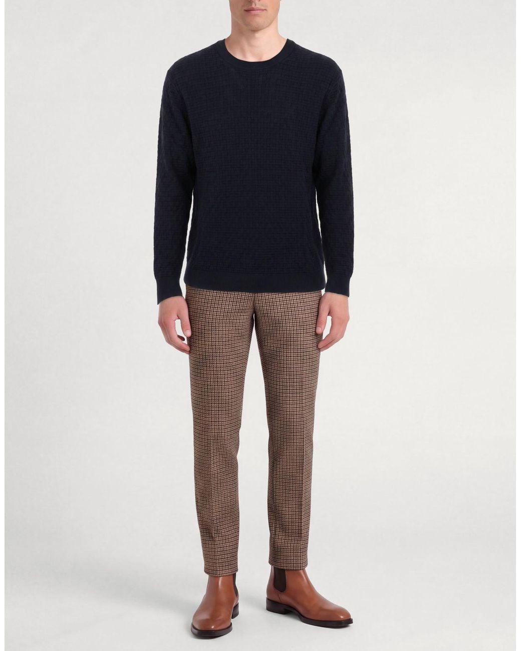 Emporio Armani Blue Sweaters for men