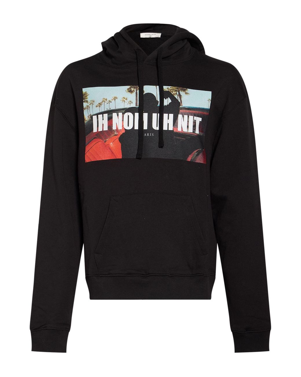 Ih Nom Uh Nit Black Sweatshirt Cotton for men