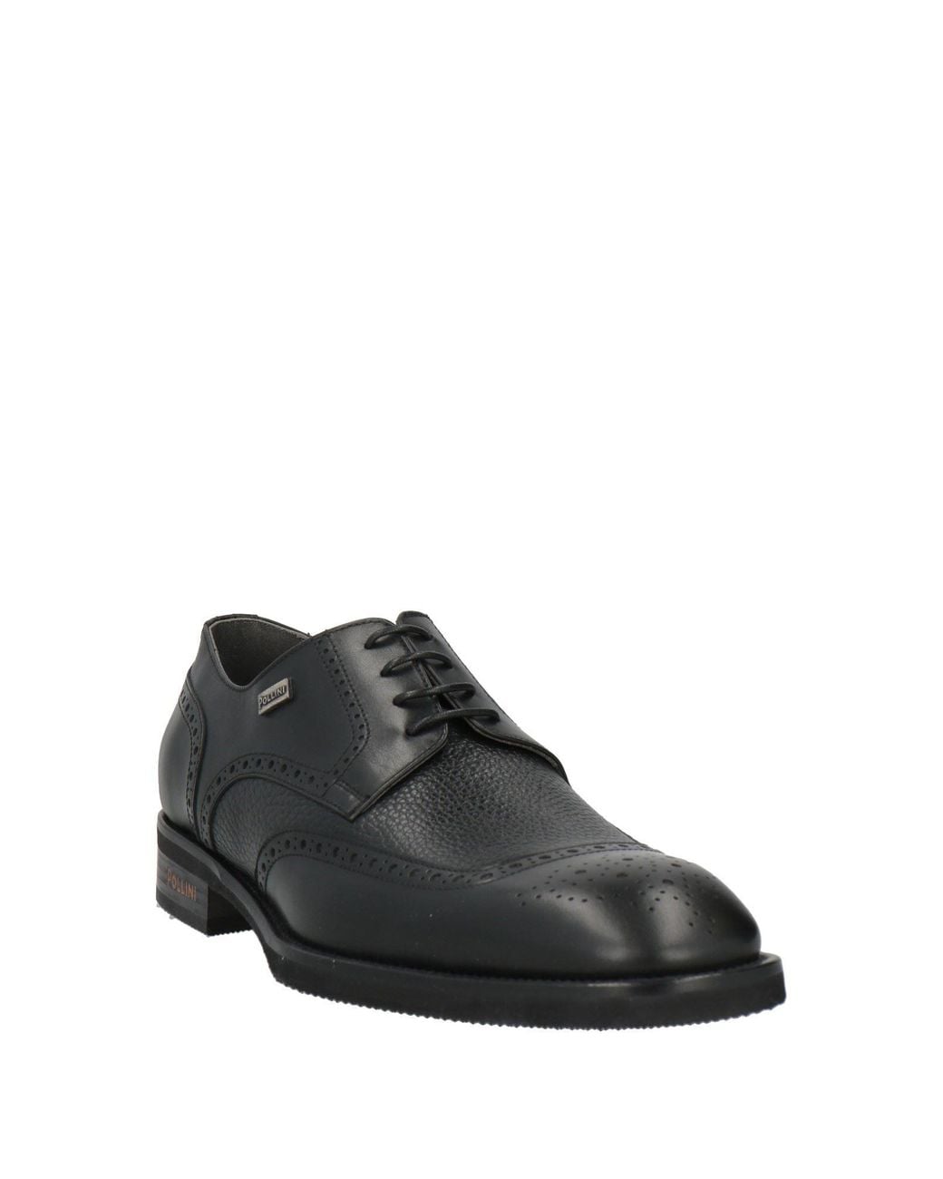 Stringate di Pollini in Black da Uomo