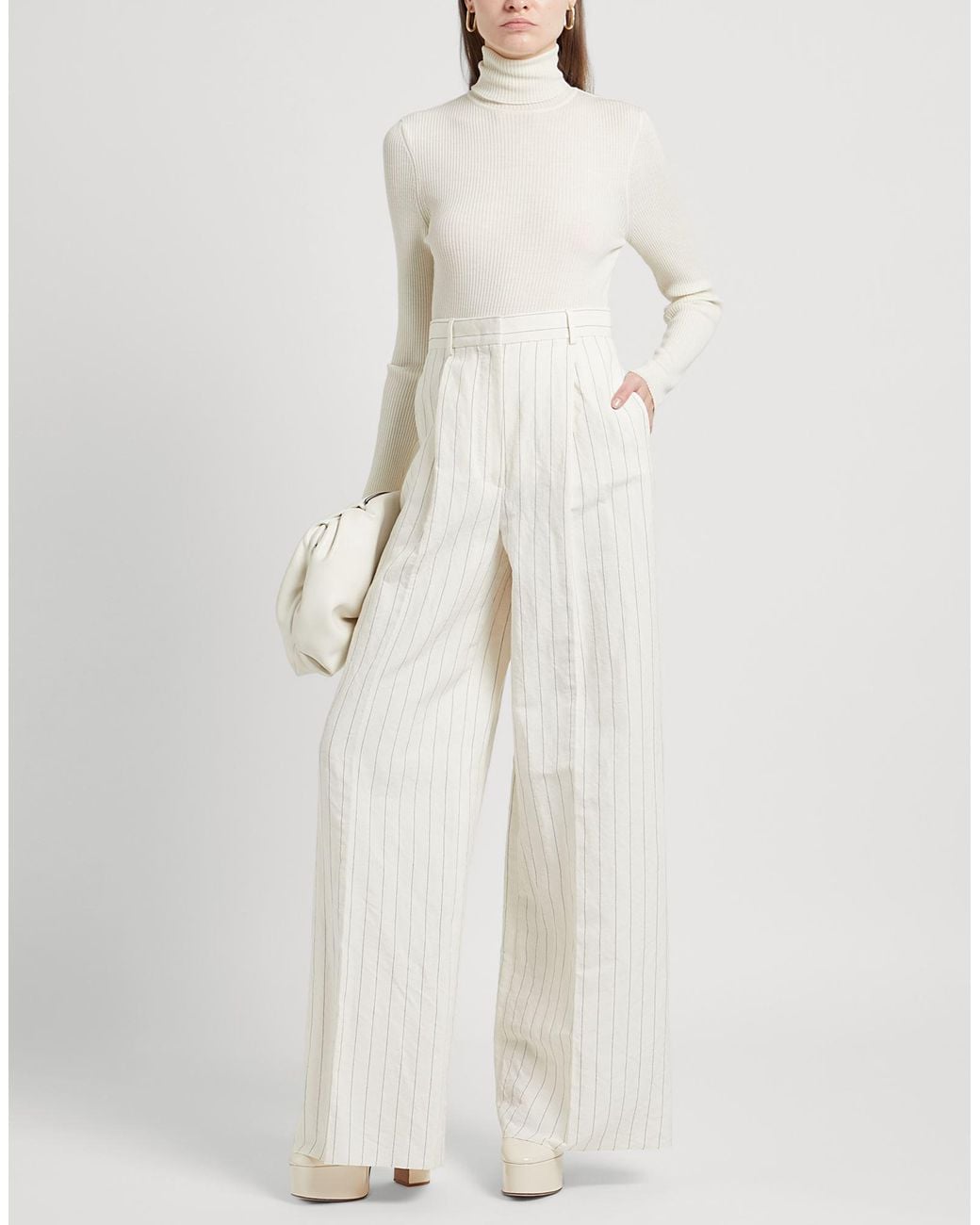 Max Mara White Trouser