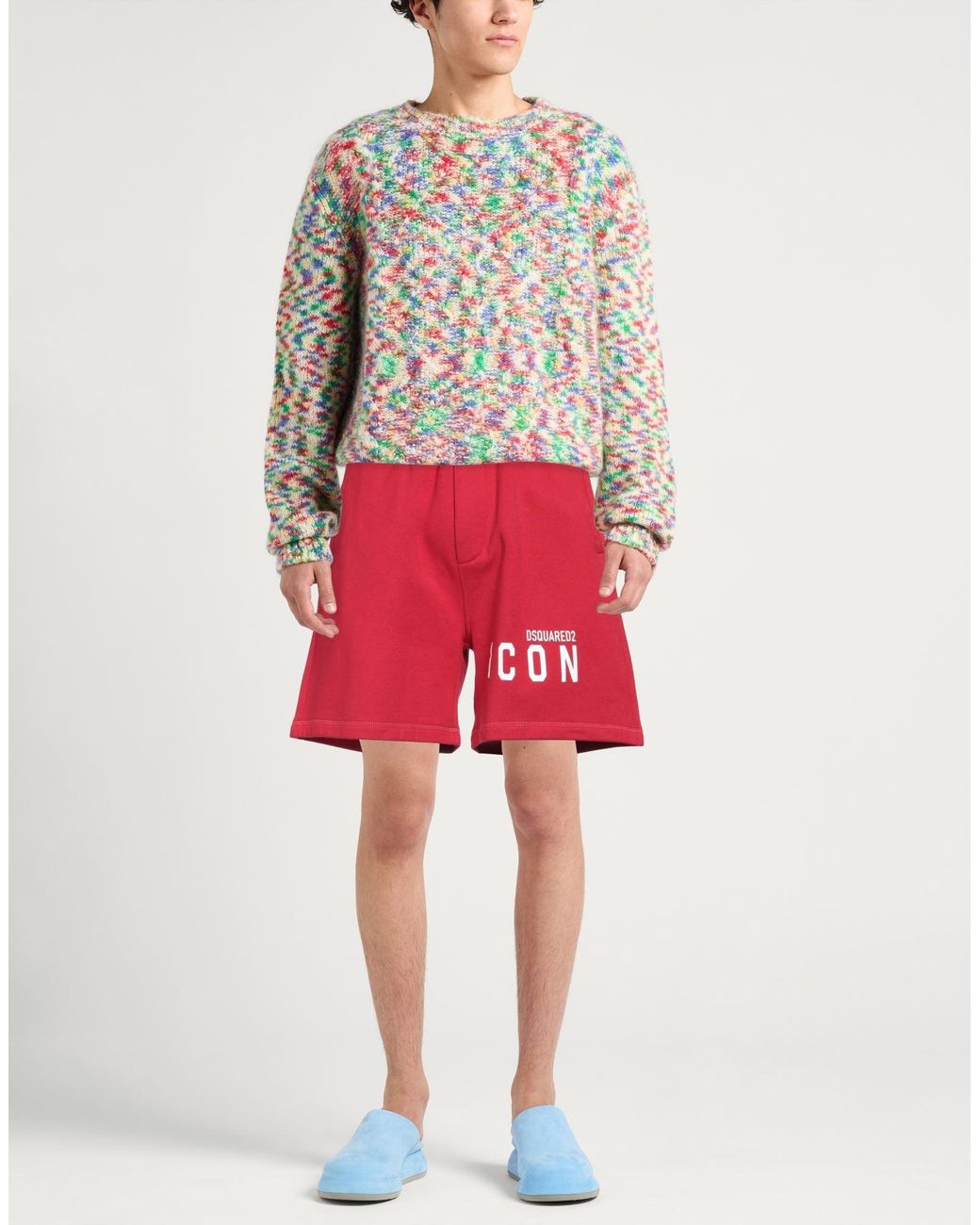 DSquared² Red Shorts & Bermuda Shorts for men