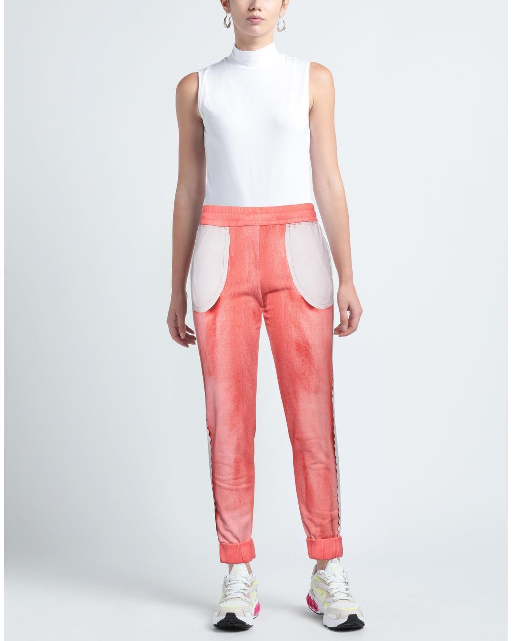 Moschino Red Pants