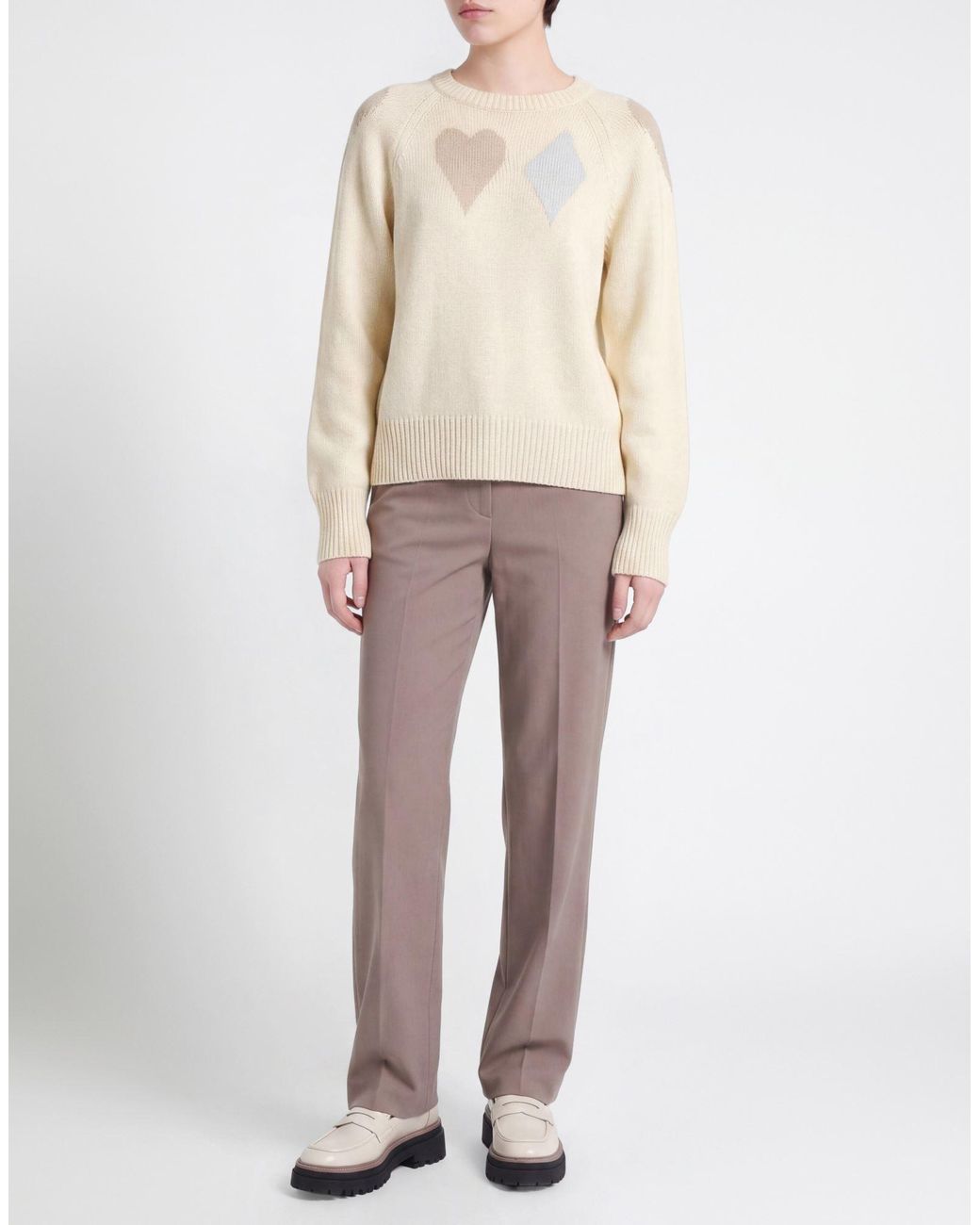 Antonia Zander Natural Cream Sweater Cashmere