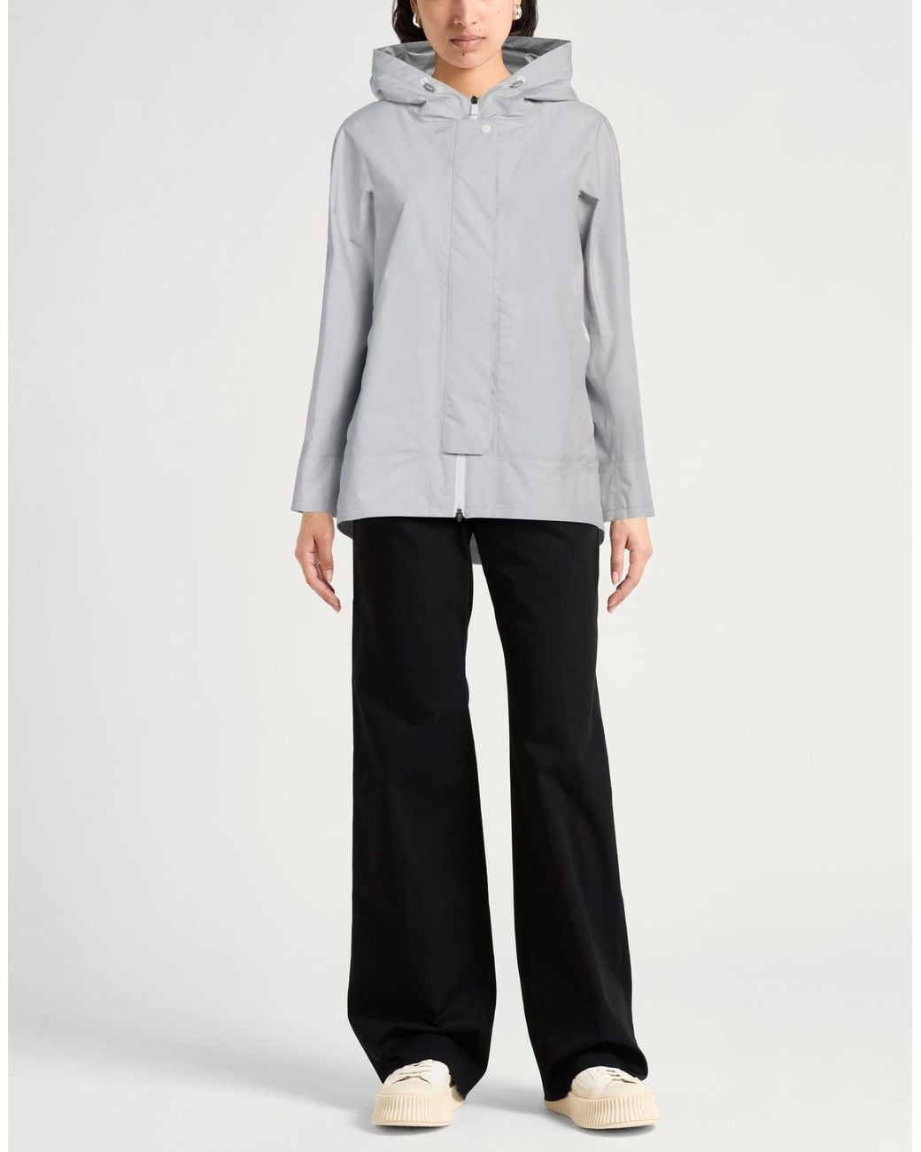 Herno Gray Laminar Light Jacket Polyester