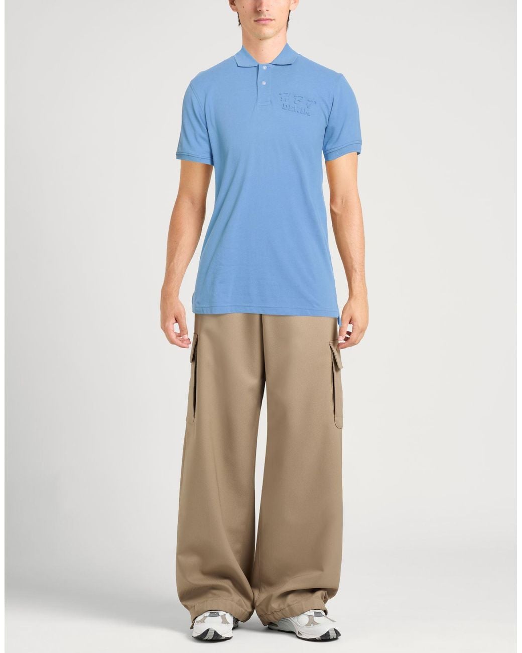 Harmont & Blaine Blue Polo Shirt for men