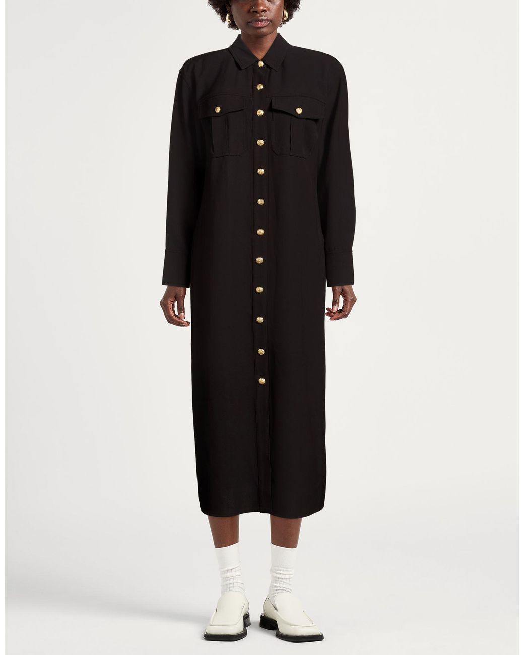 Veronica Beard Black Midi Dresses