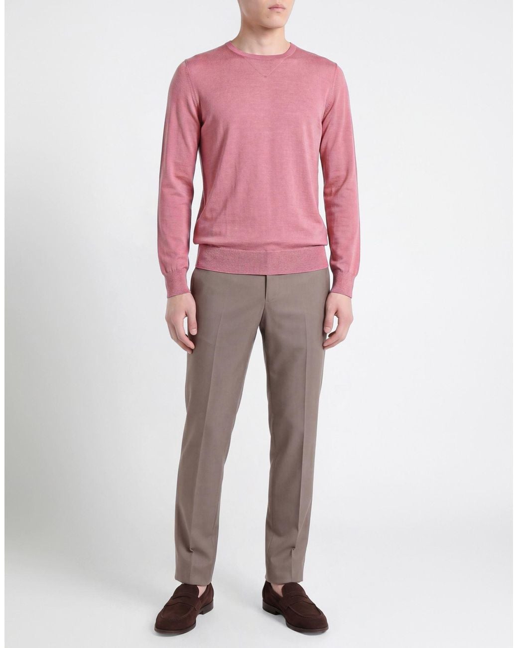 Gran Sasso Pink Sweaters for men
