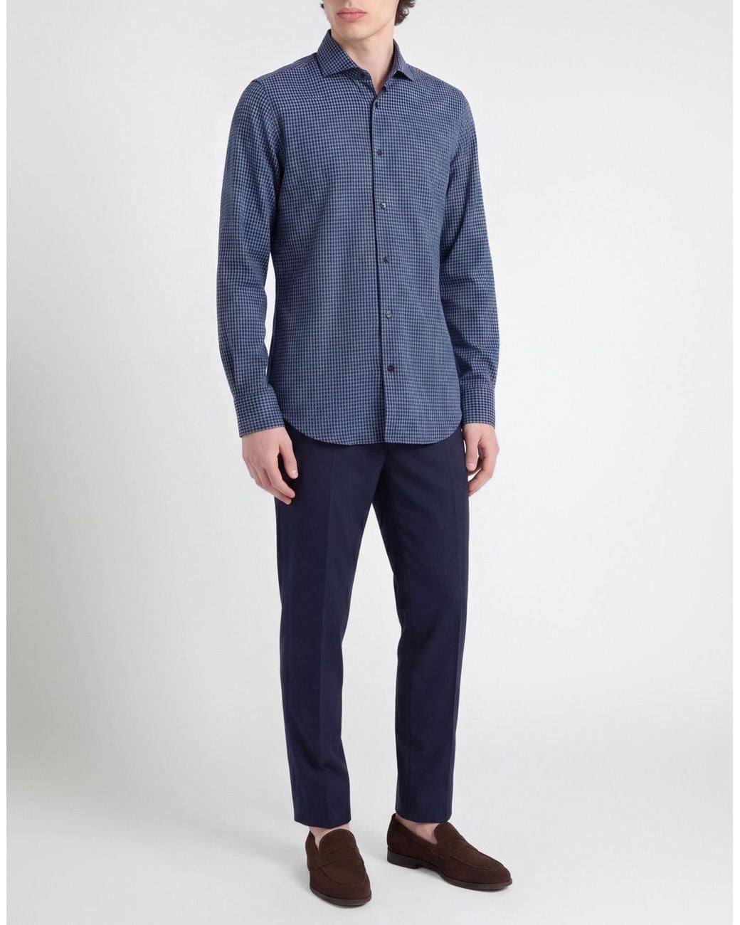 Bagutta Blue Shirts for men