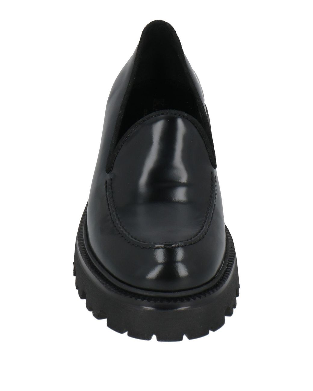 KARIDA Black Loafers Leather
