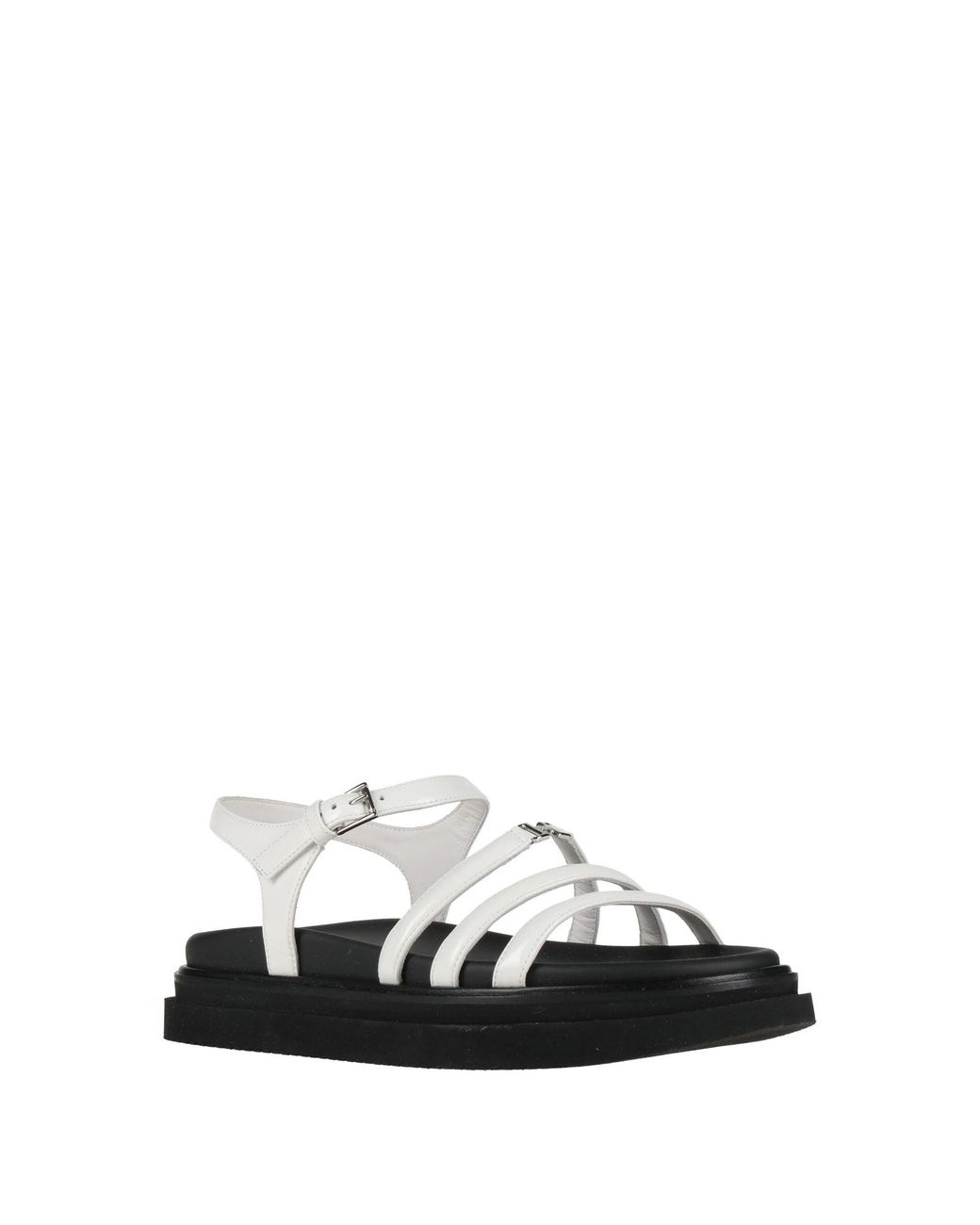 Hogan White Sandals Leather