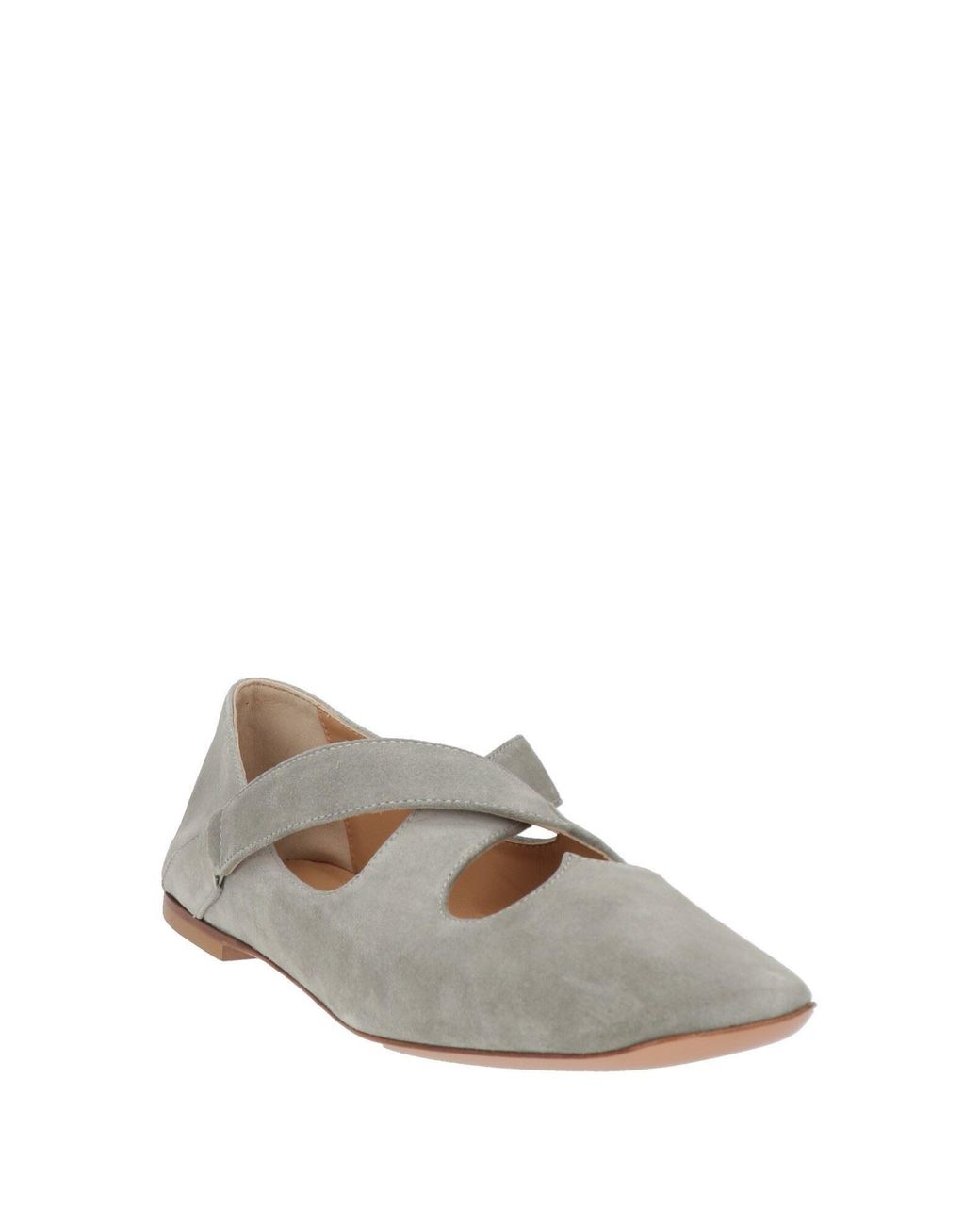 A.Bocca Gray Ballet Flats
