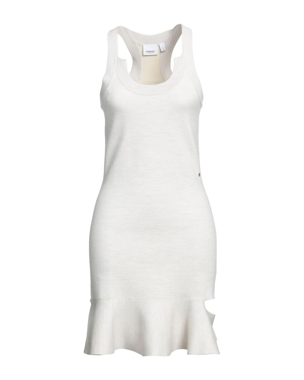 Burberry White Mini Dress