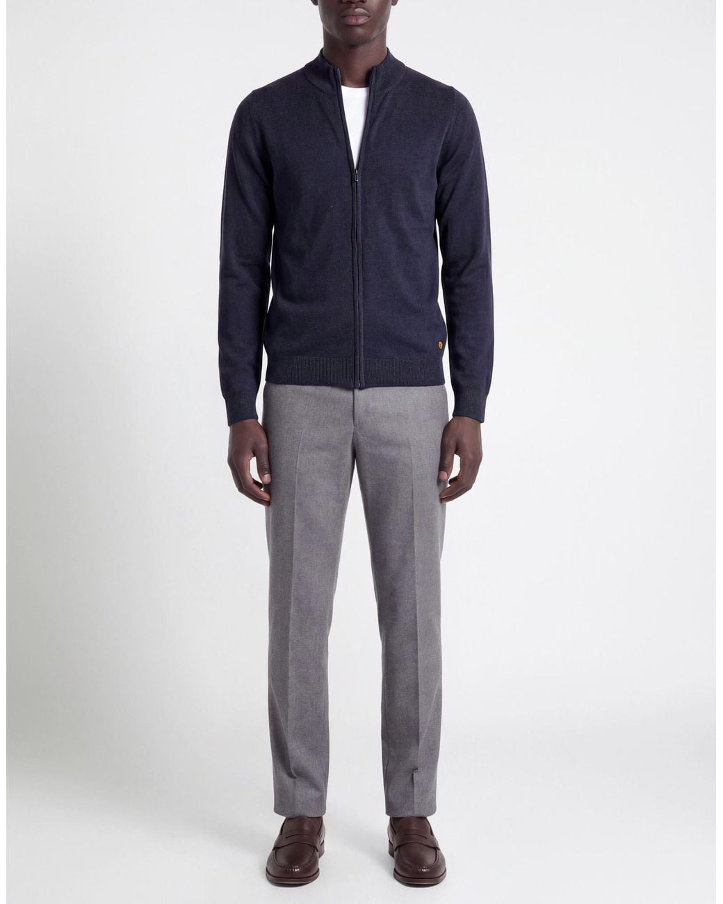Havana & Co. Blue Cardigan for men