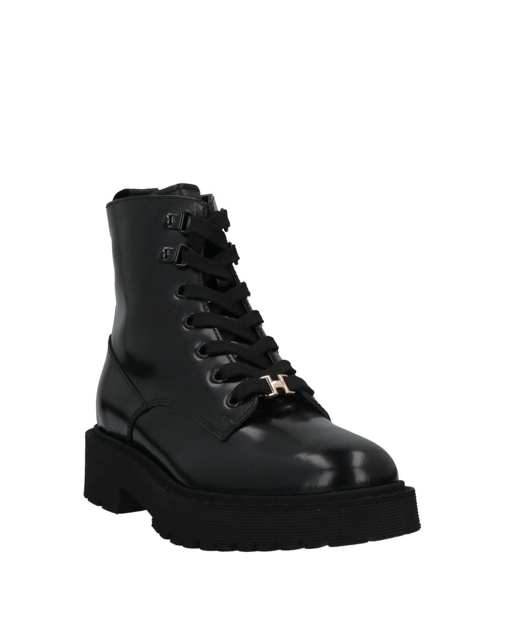 Hogan Black Ankle Boots