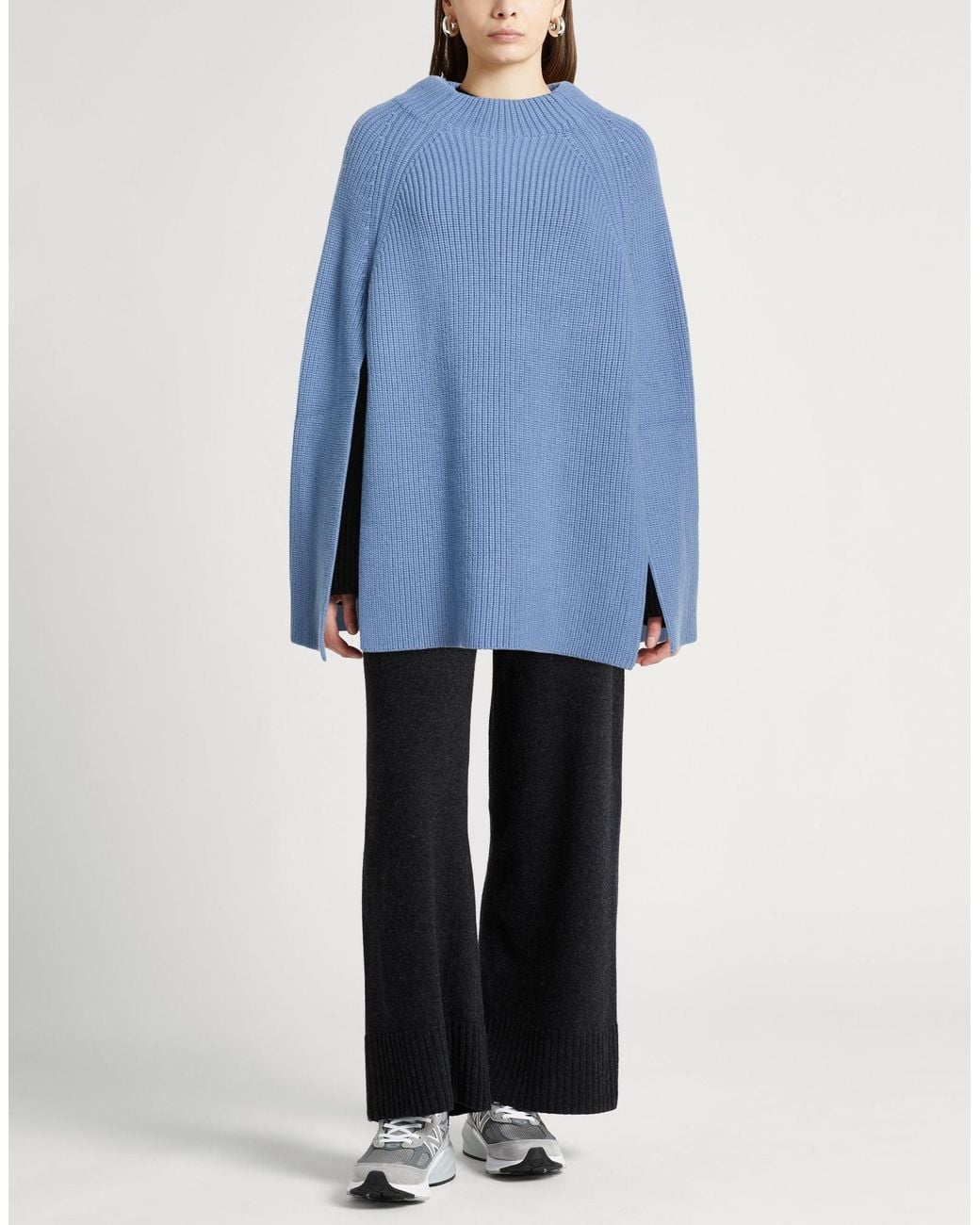 Poncho Drumohr de color Blue