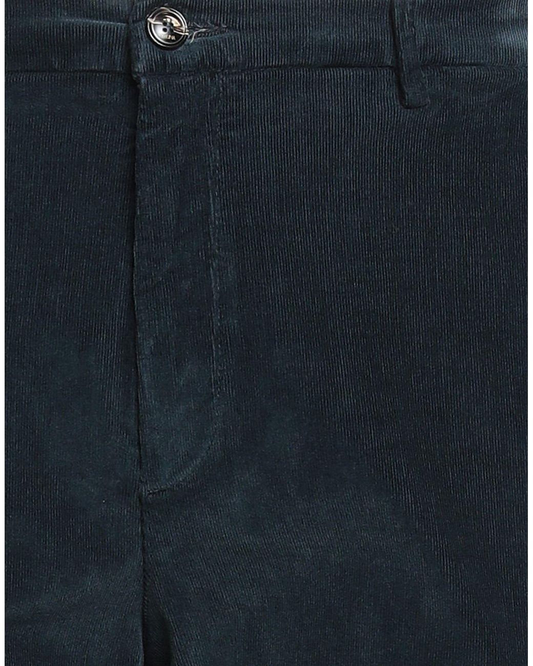 Cruna Blue Midnight Pants Cotton, Elastane for men