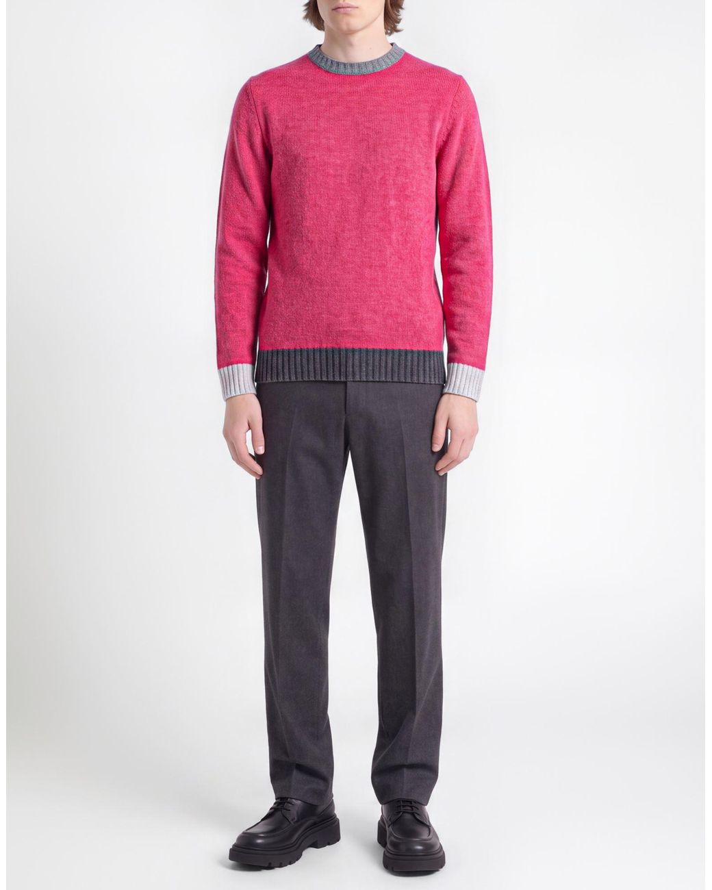 Pullover di Irish Crone in Pink da Uomo