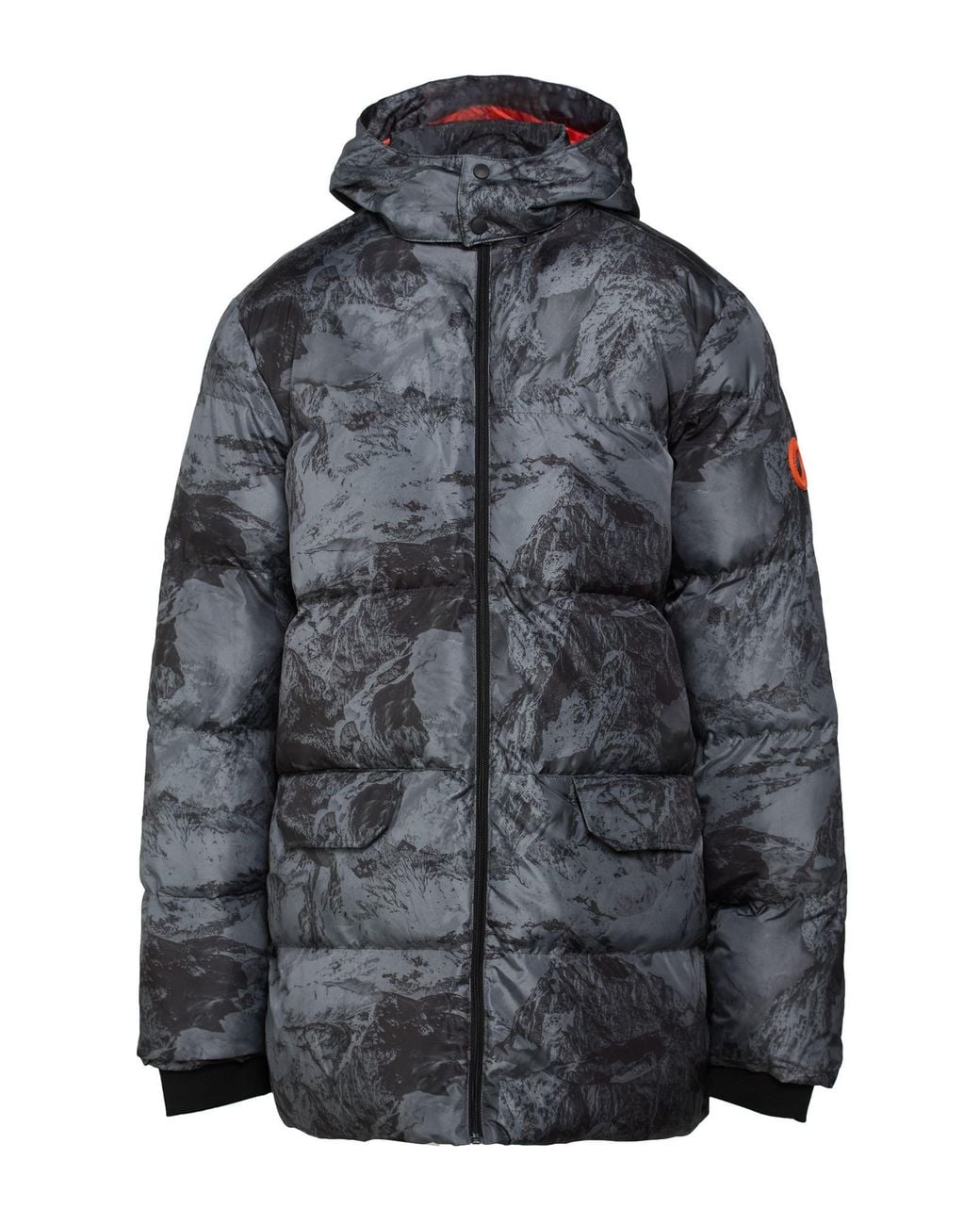 Bikkembergs Gray Puffer Polyester for men