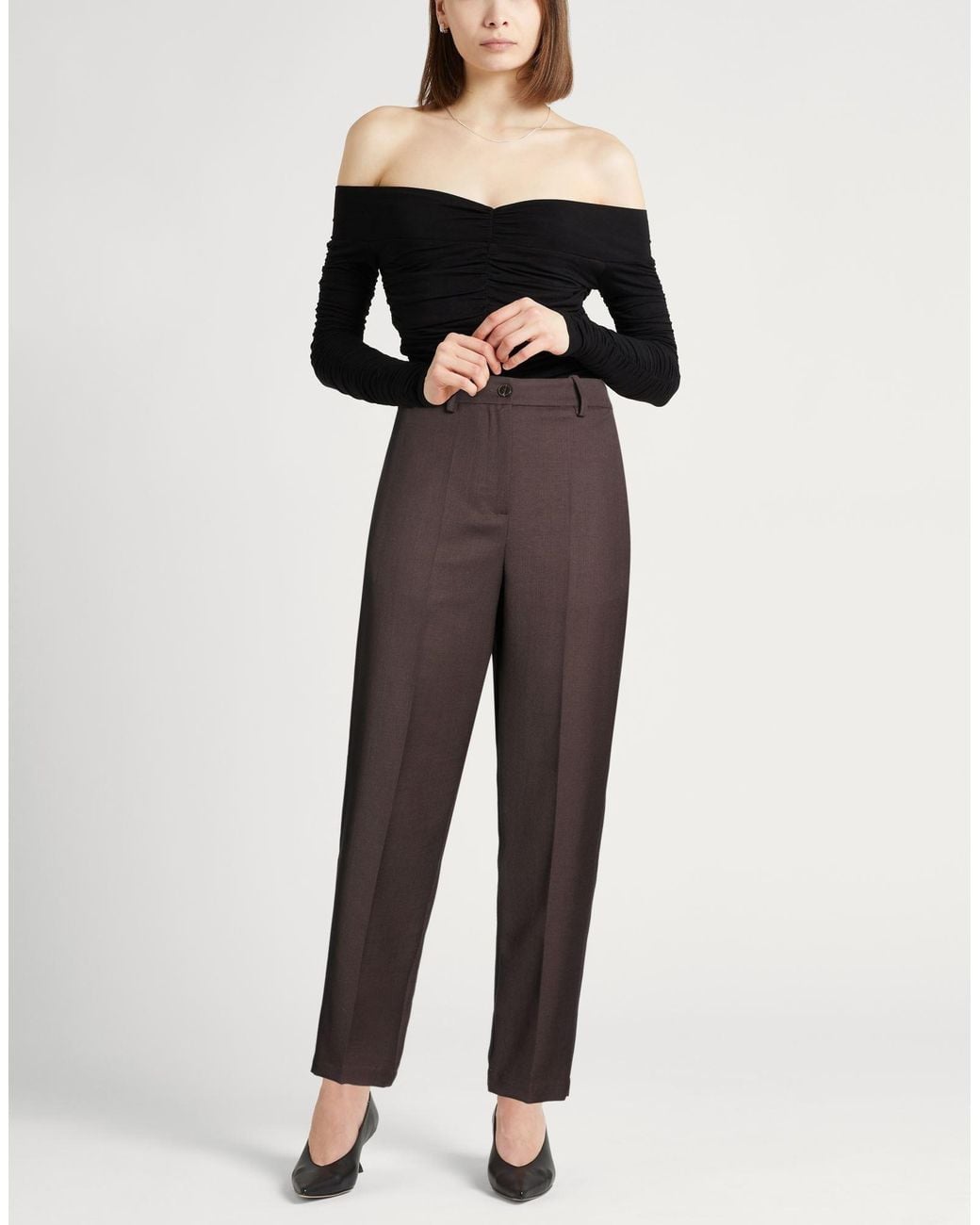 Alysi Brown Trouser