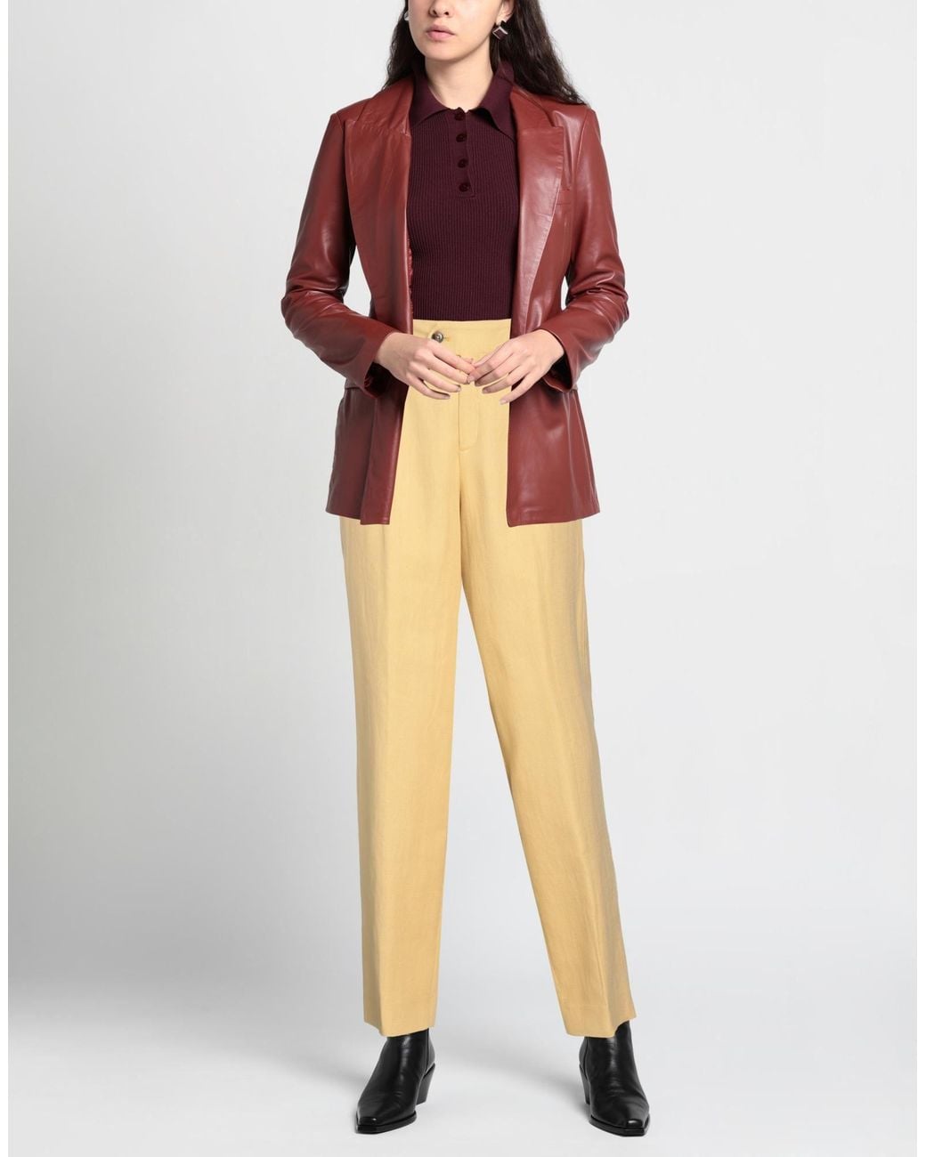Closed Yellow Trouser