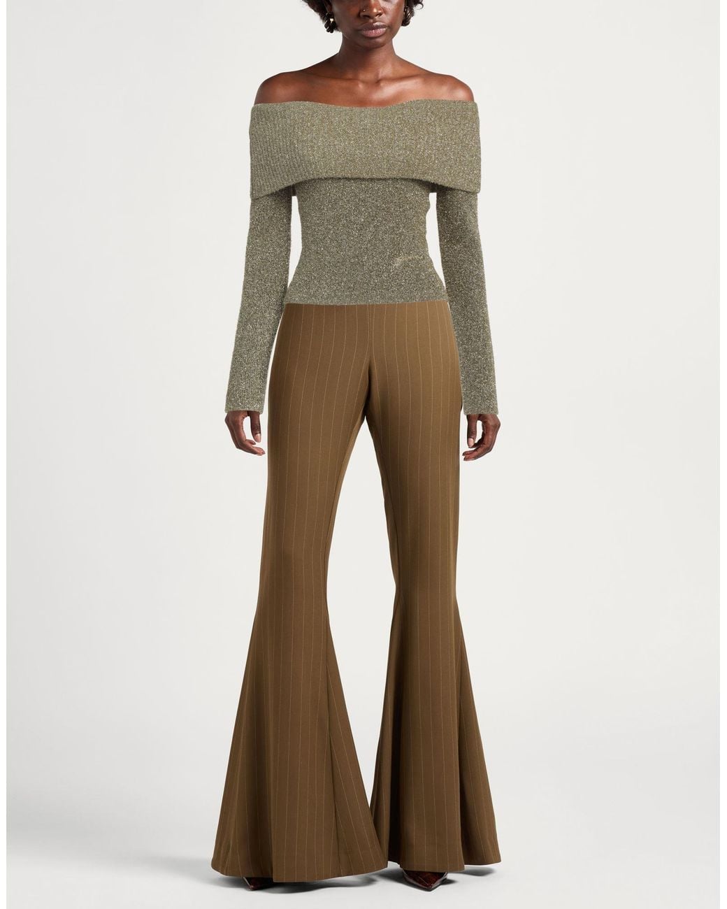 Ganni Green Pullover