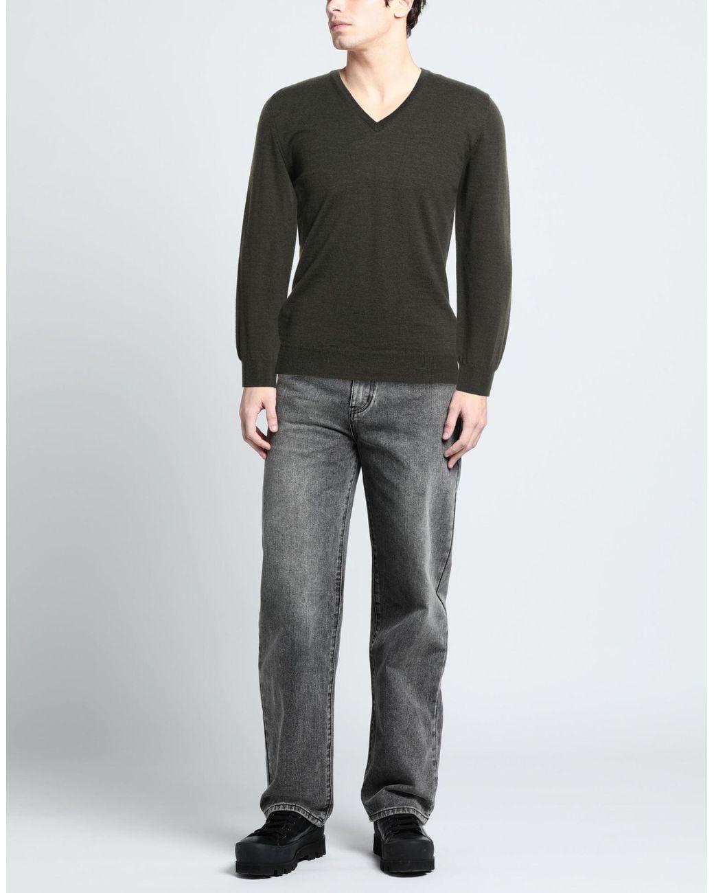 Pullover di RICHARD OWE'N in Black da Uomo