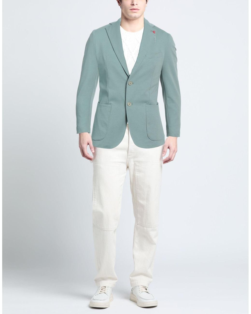 BERNESE Milano Blue Blazer for men