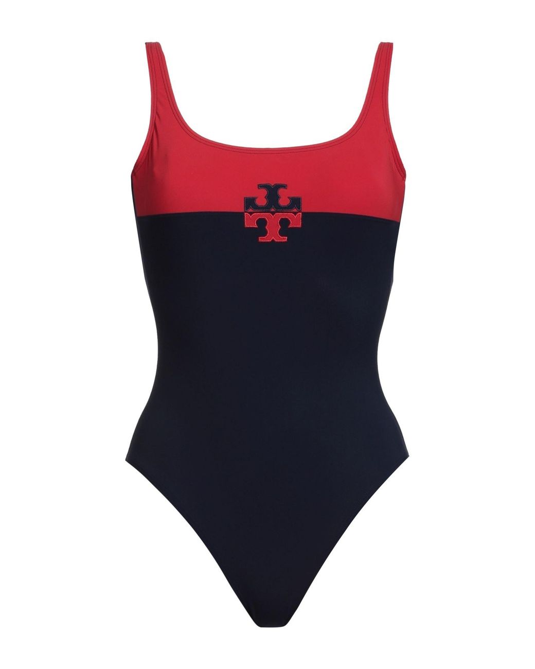 Tory Burch Onepiece Swimsuit in Red Lyst