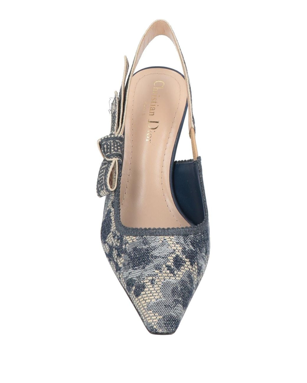 Dior Metallic Pumps Cotton