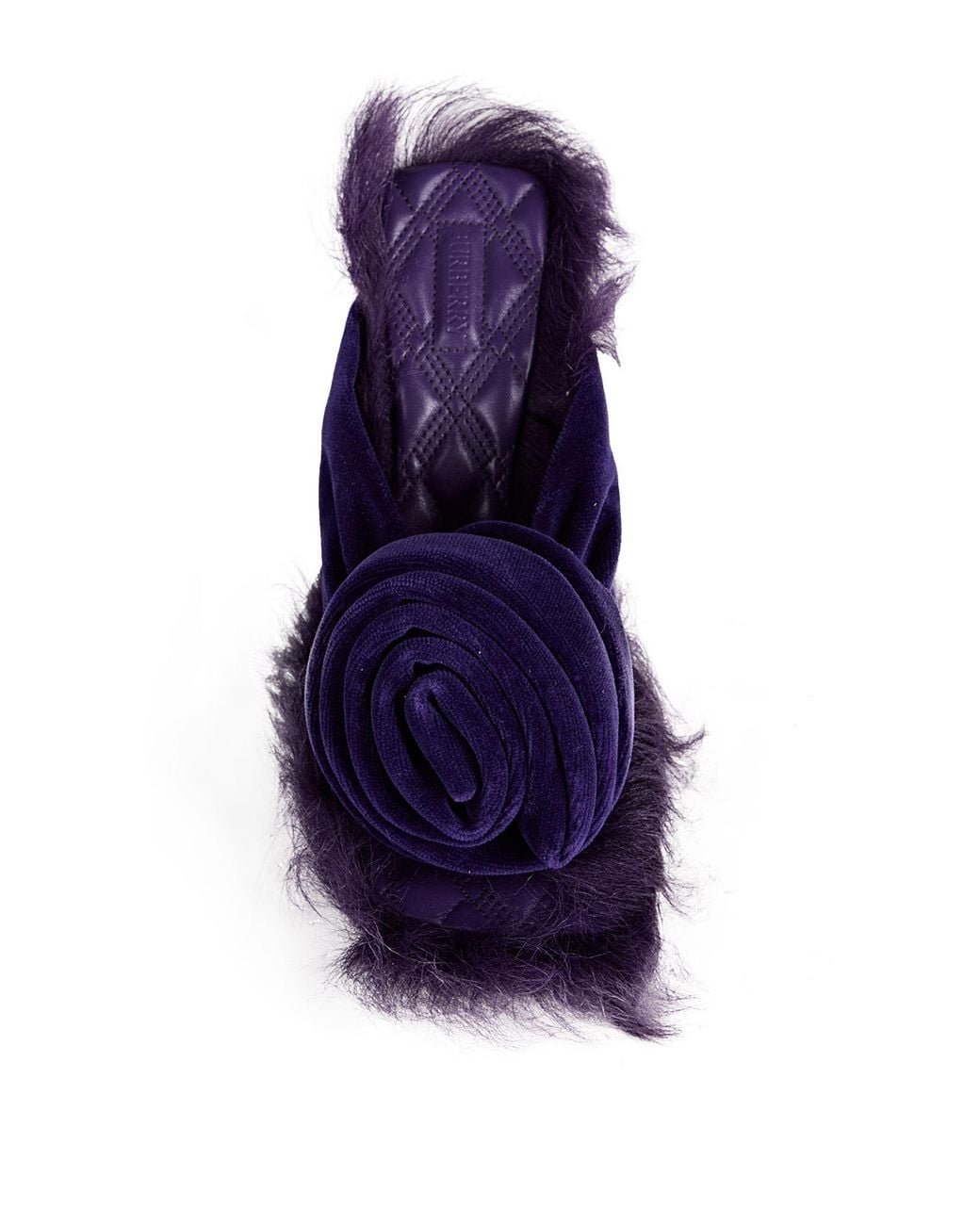 Burberry Purple Thong Sandal