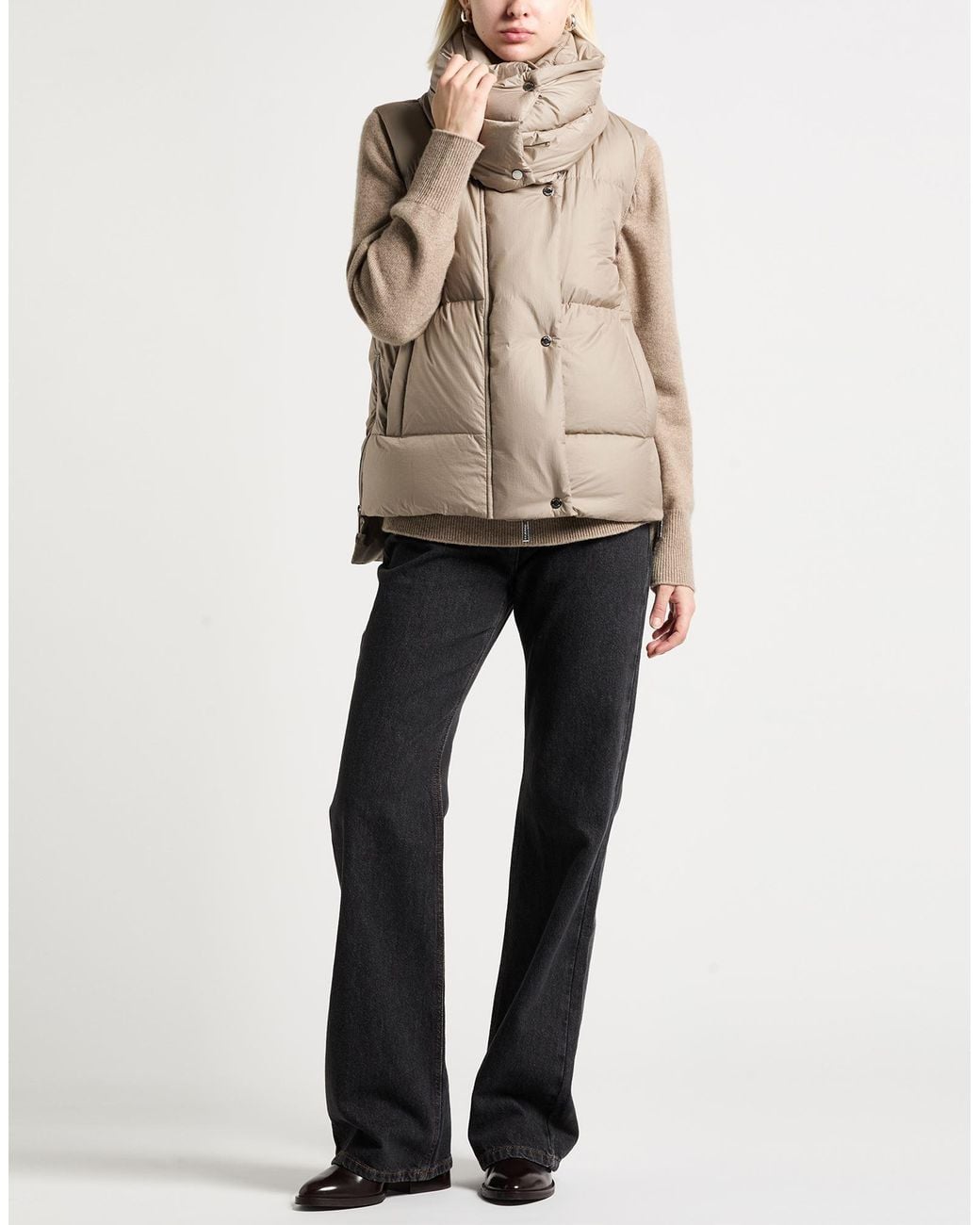 Moorer Natural Gilet