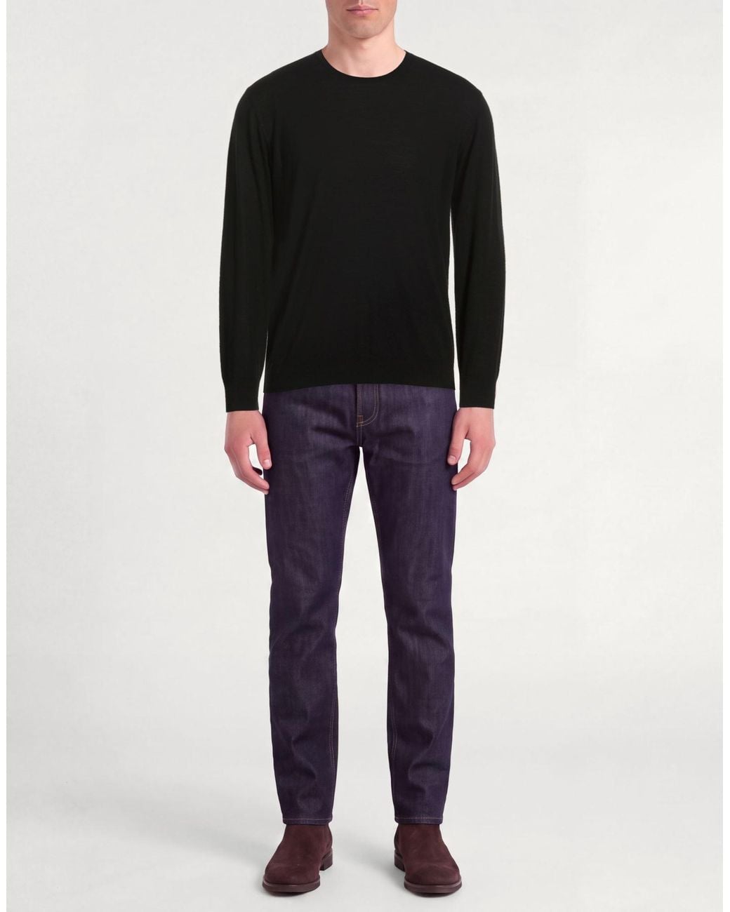 Roberto Collina Pullover in Black für Herren