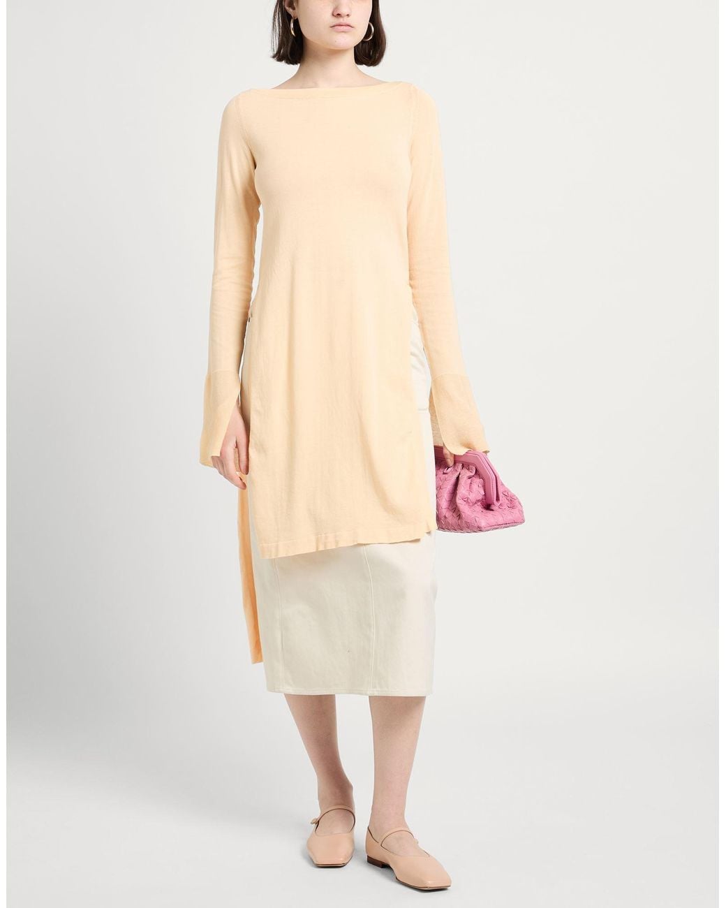 Liviana Conti Natural Apricot Sweater Cotton