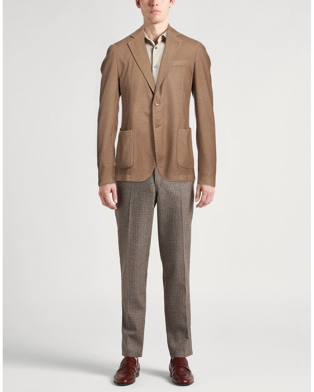 Santaniello Brown Blazer for men
