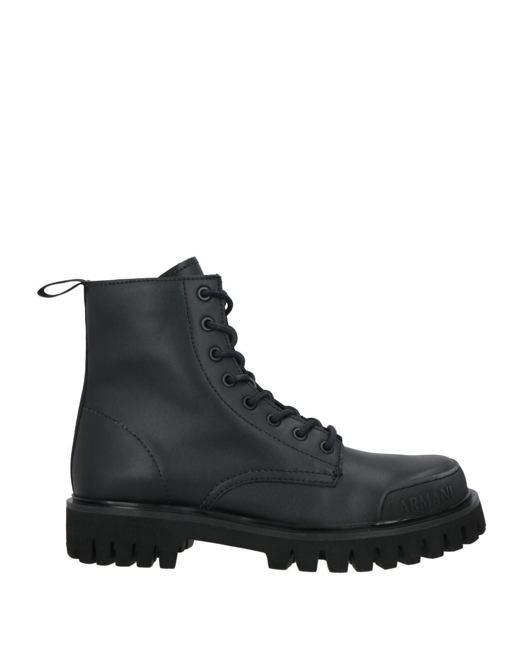 ARMANI EXCHANGE Black Ankle Boots for men