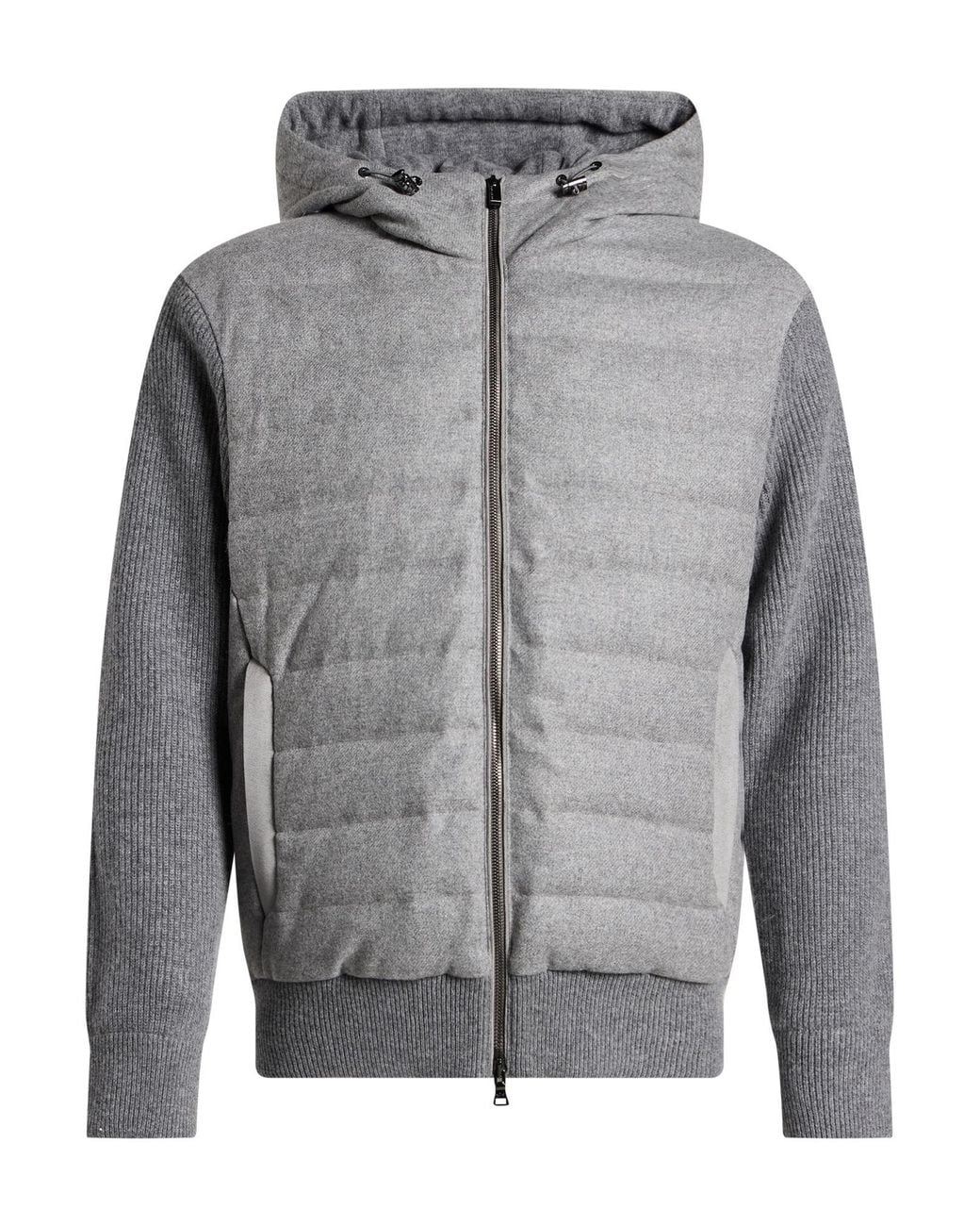 Paul & Shark Gray Puffer Virgin Wool, Cashmere for men